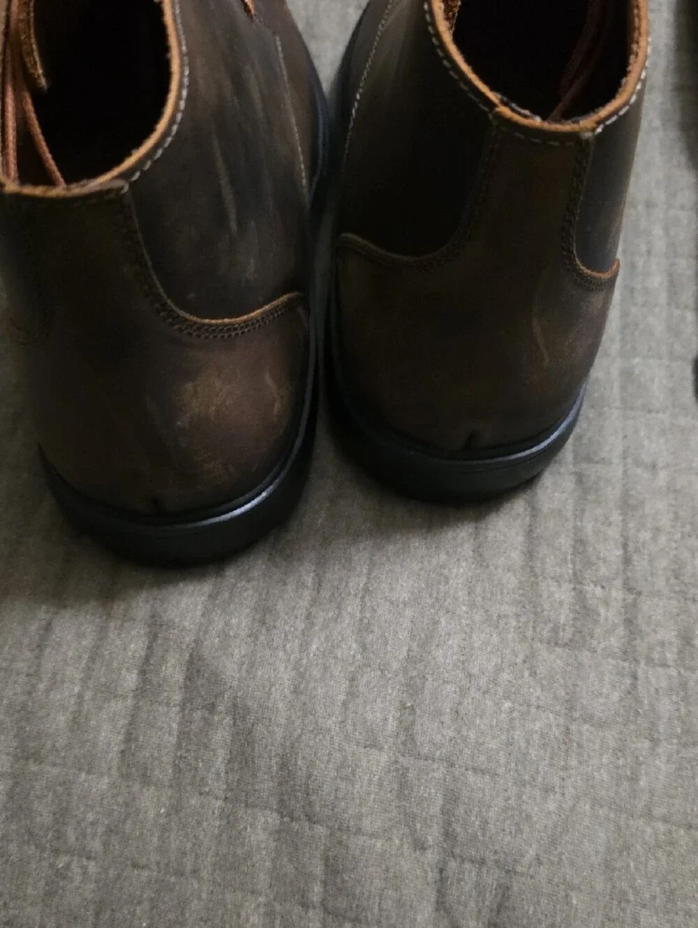 Men’s Dark Brown Leather Chukka Boots